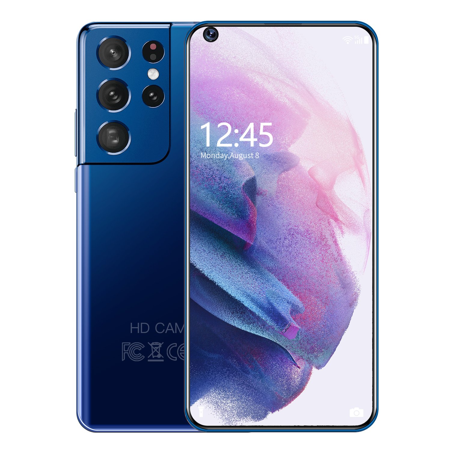 Hot Selling S21 Smartphone Android 16gb+512gb 7.3 Inch Unlock Oled Screen Dual Sim Mobile Phones 5g